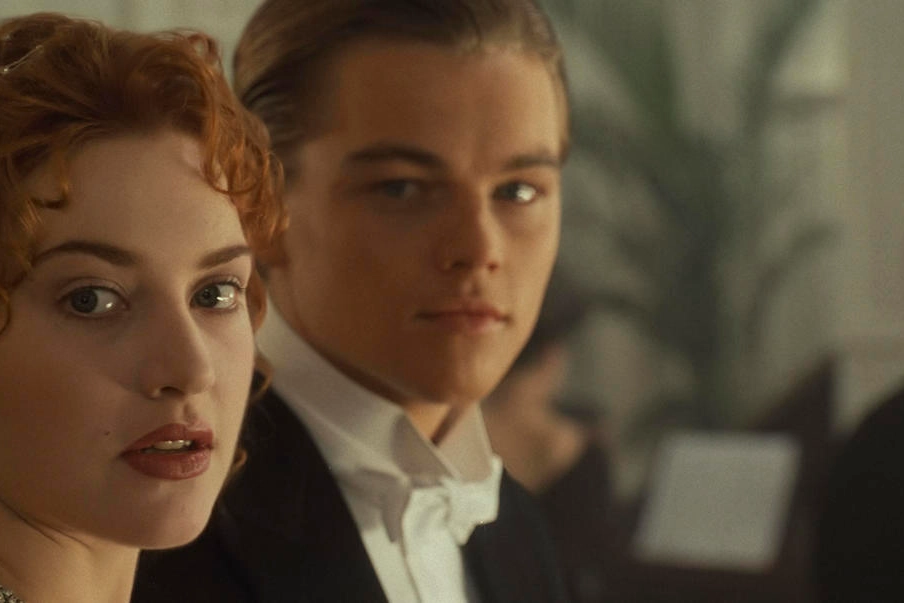 Una foto di scena del film 'Titanic'