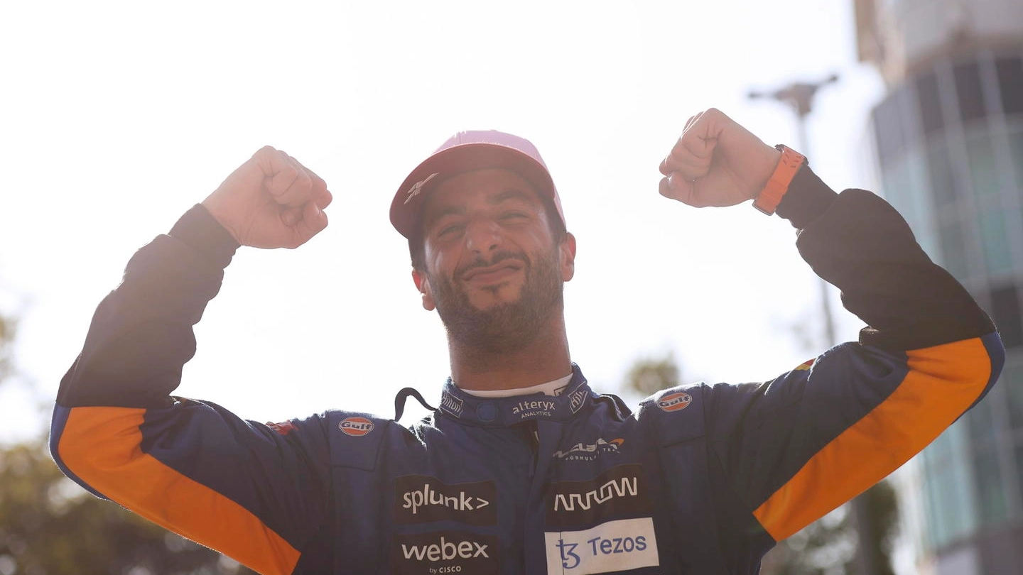 Vittoria di Daniel Ricciardo (Ansa)