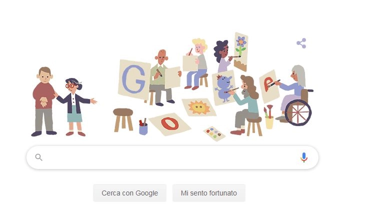 Il doodle di Google dedicato a Nise da Silveira