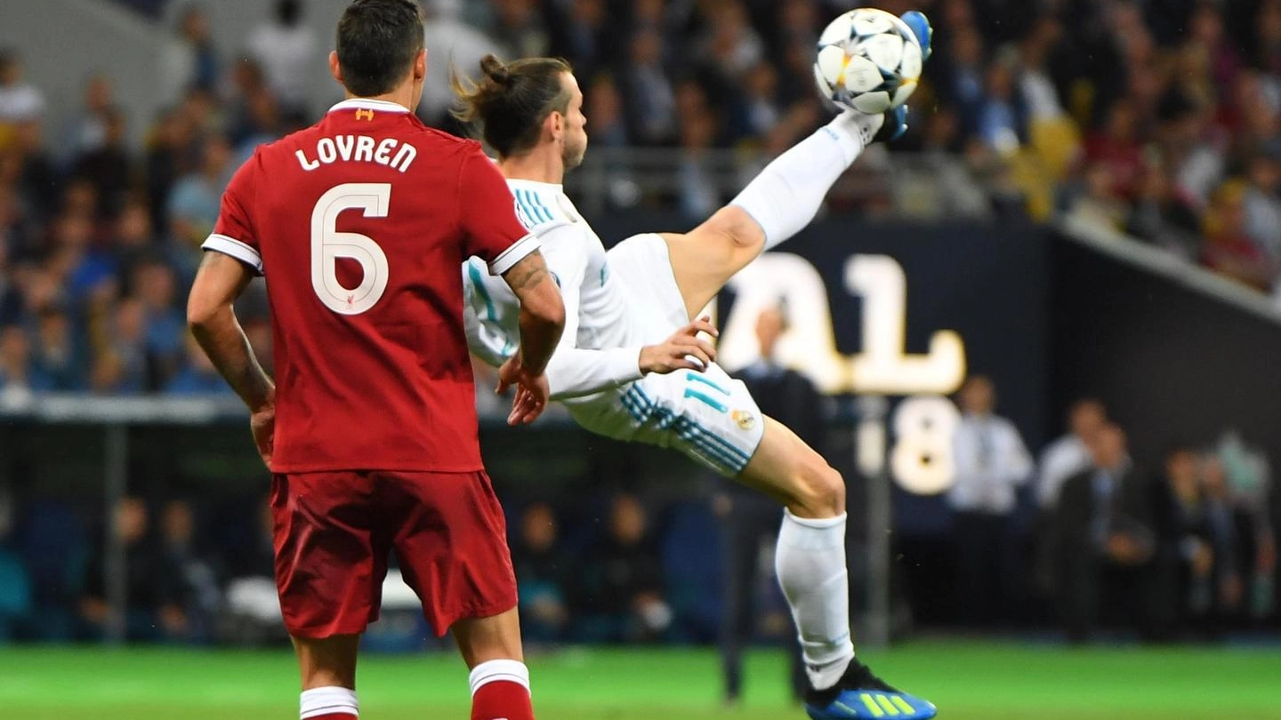 Rovesciata di Bale: gol (Ansa)