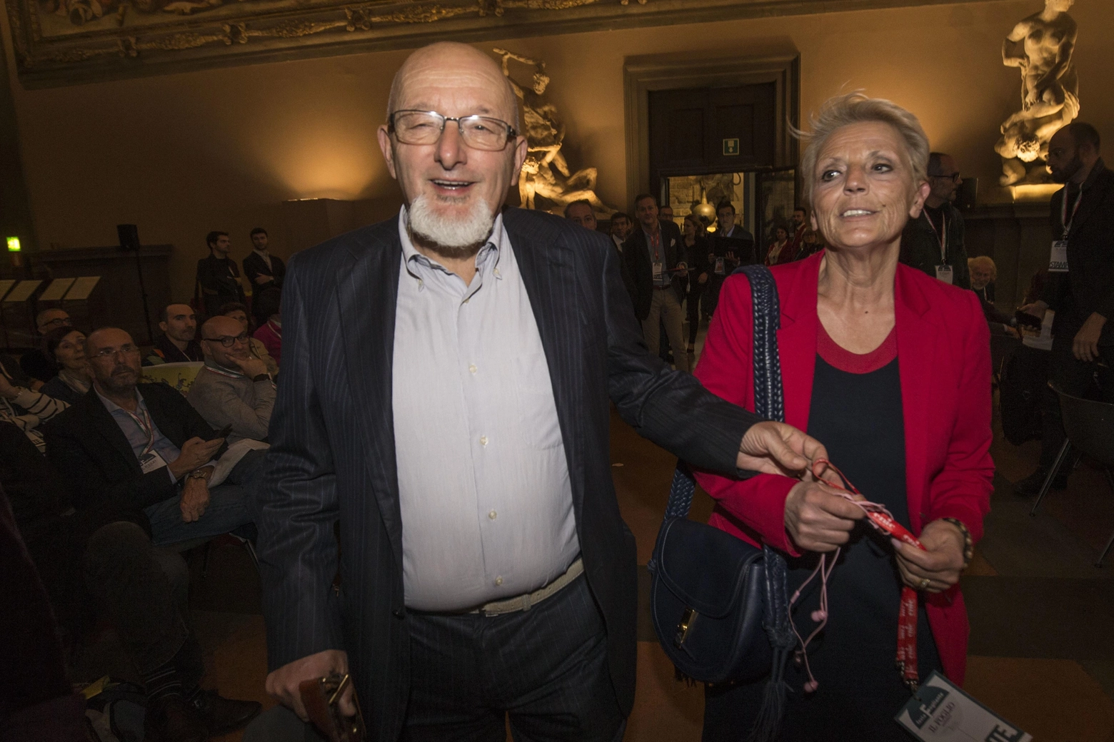 Tiziano Renzi, 71 anni, e la moglie Laura Bovoli, 70 (Imagoeconomica)