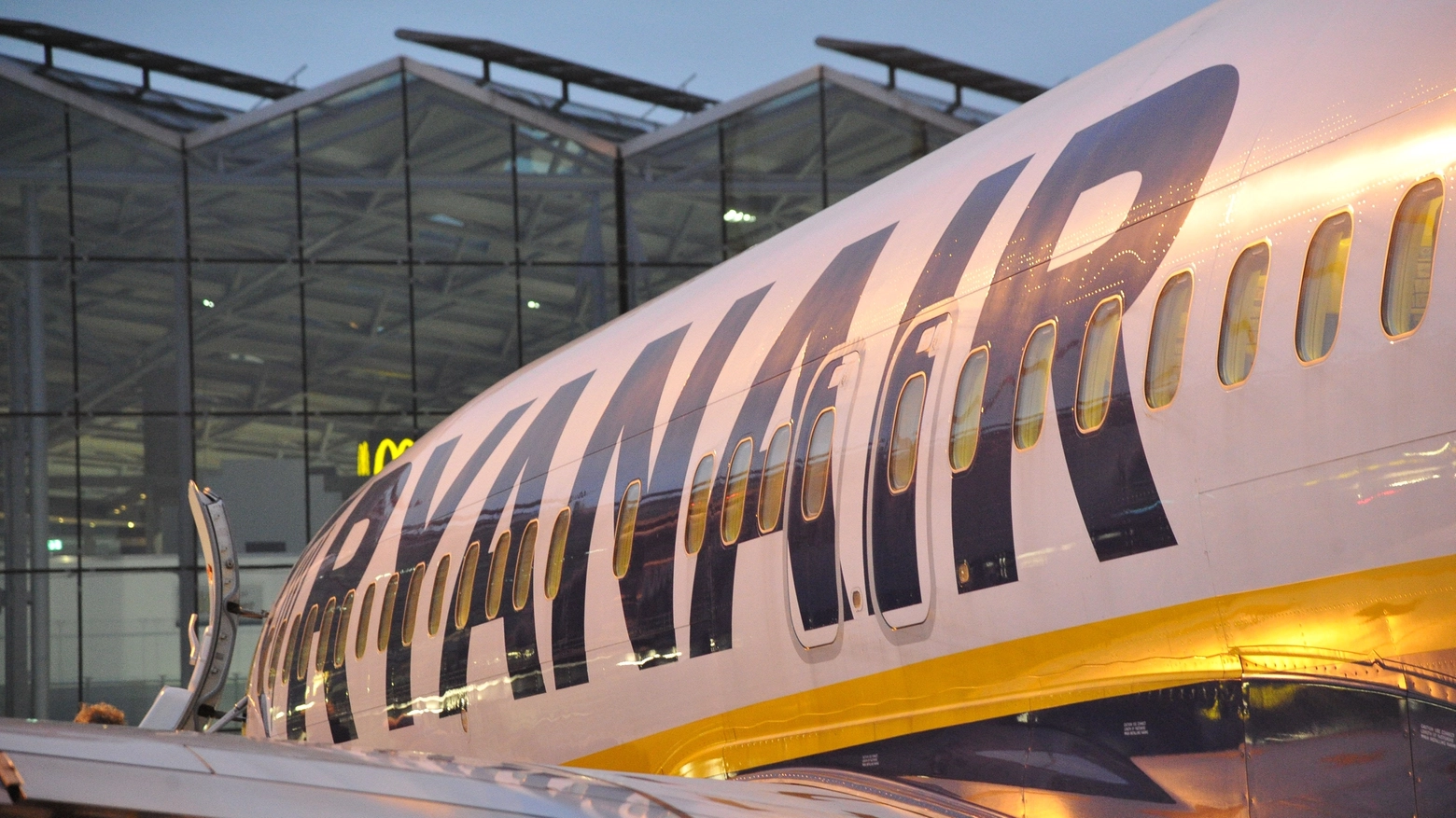 Un aereo Ryanair (Newpress)