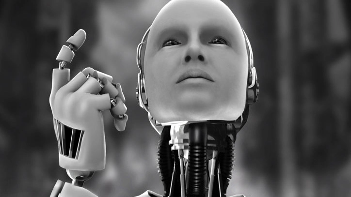 Un robot umanoide 
