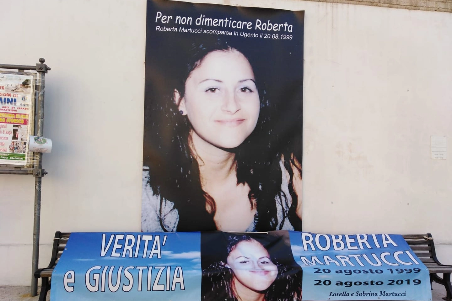 Roberta Martucci è sparita da Ugento (Lecce) il 20 agosto 1999