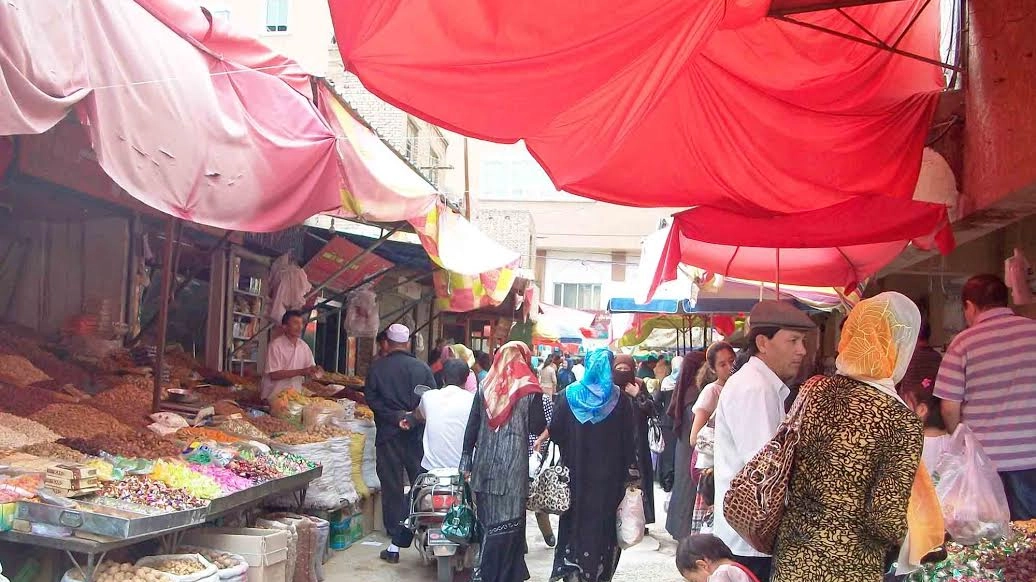 Al mercato di Kashgar
