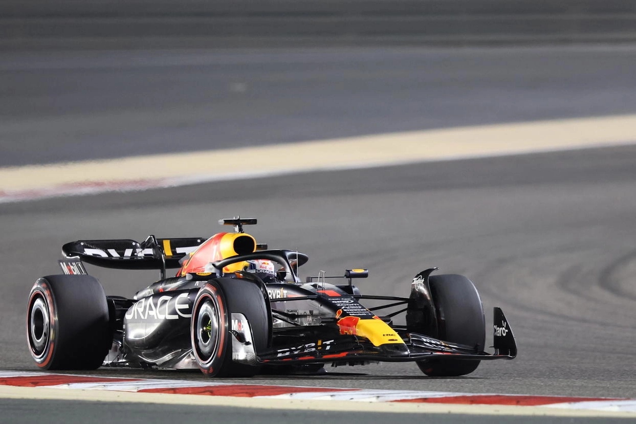 Max Verstappen al Gp di Bahrain (Ansa)