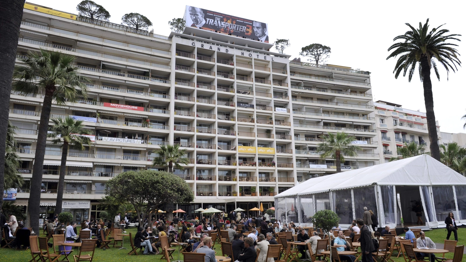 Gran Hotel di Cannes di proprietà di Jacqueline Veyrac (Afp)