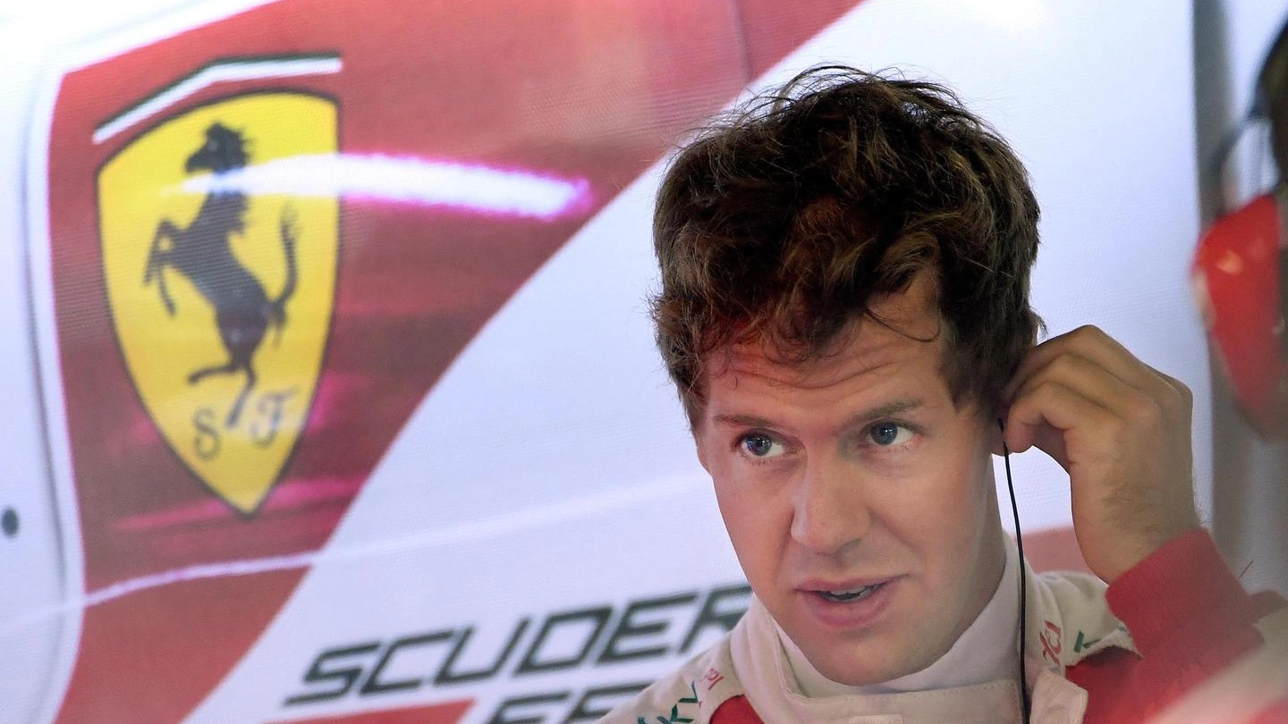 Gp di Monza, orari tv. nella foto Sebastian Vettel (Ansa)