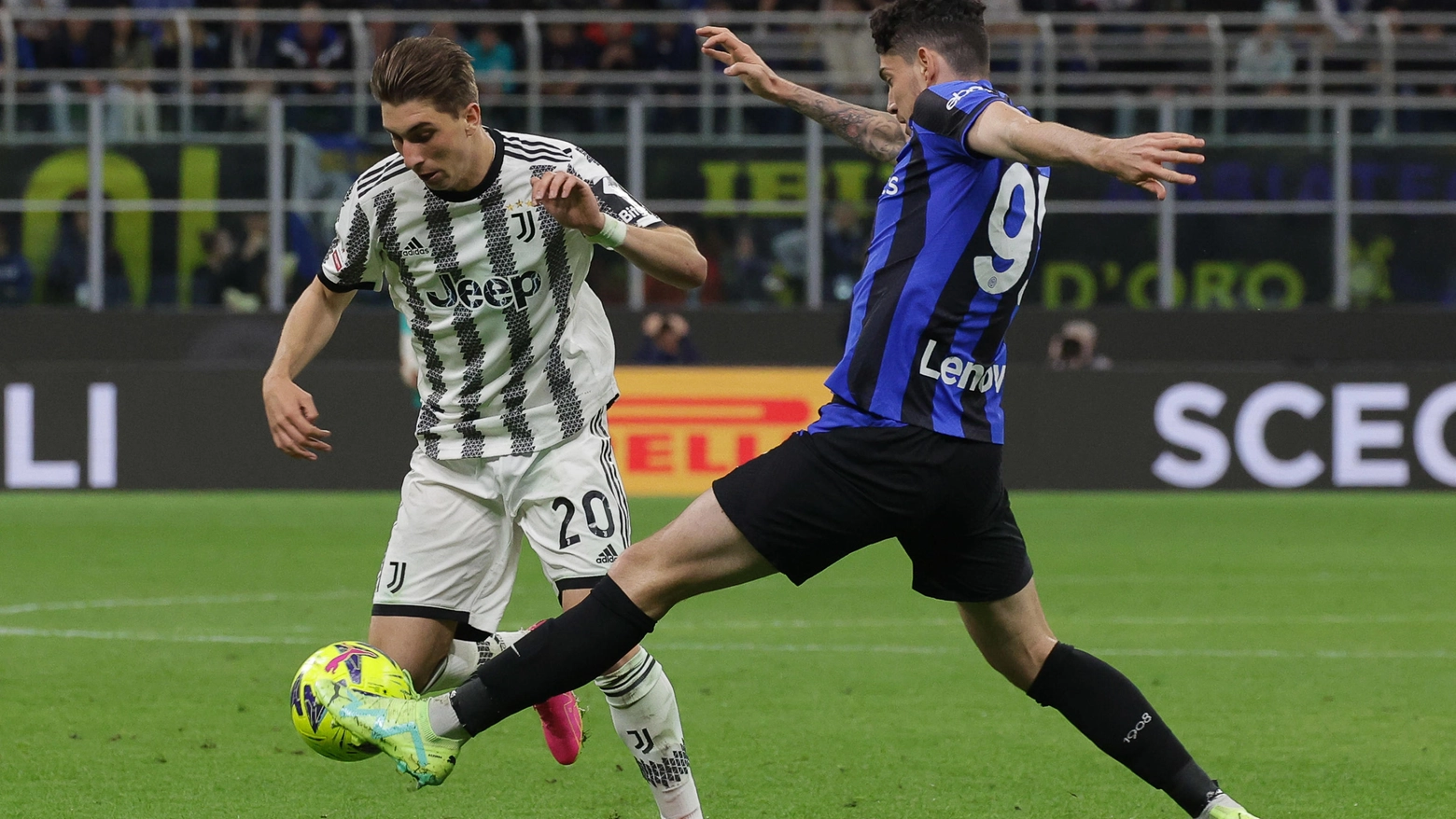 Un duello in Inter-Juventus 