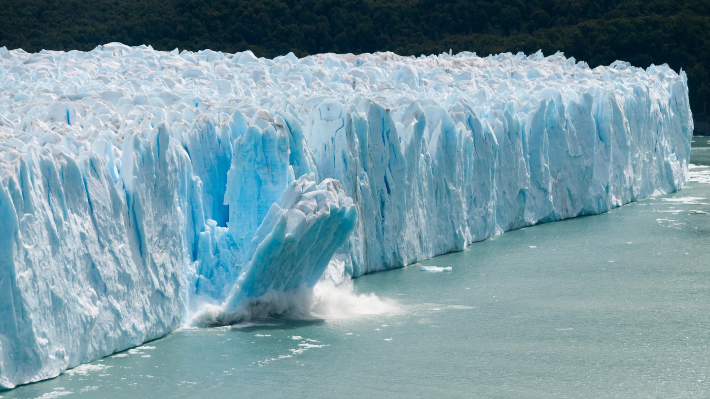 Scioglimento dei ghiacciai in Patagonia, Argentina