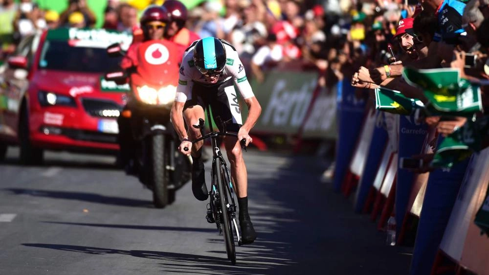 Chris Froome ha dominato la cronometro di Calp (Vuelta)