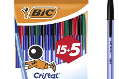 Bic Cristal Soft punta media su amazon.it