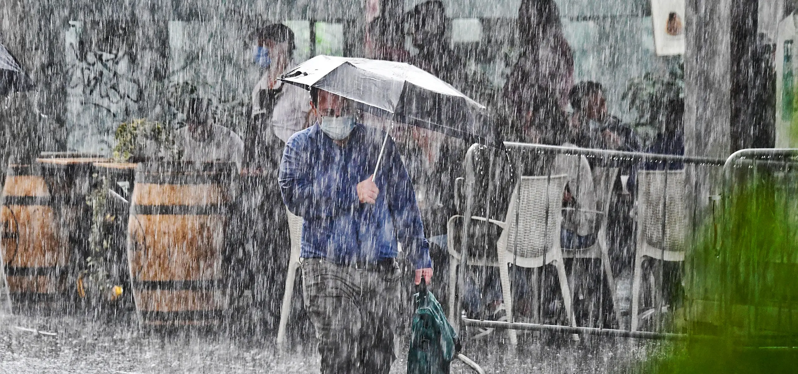 Maltempo Campania, allerta gialla dalla mezzanotte di domenica per temporali
