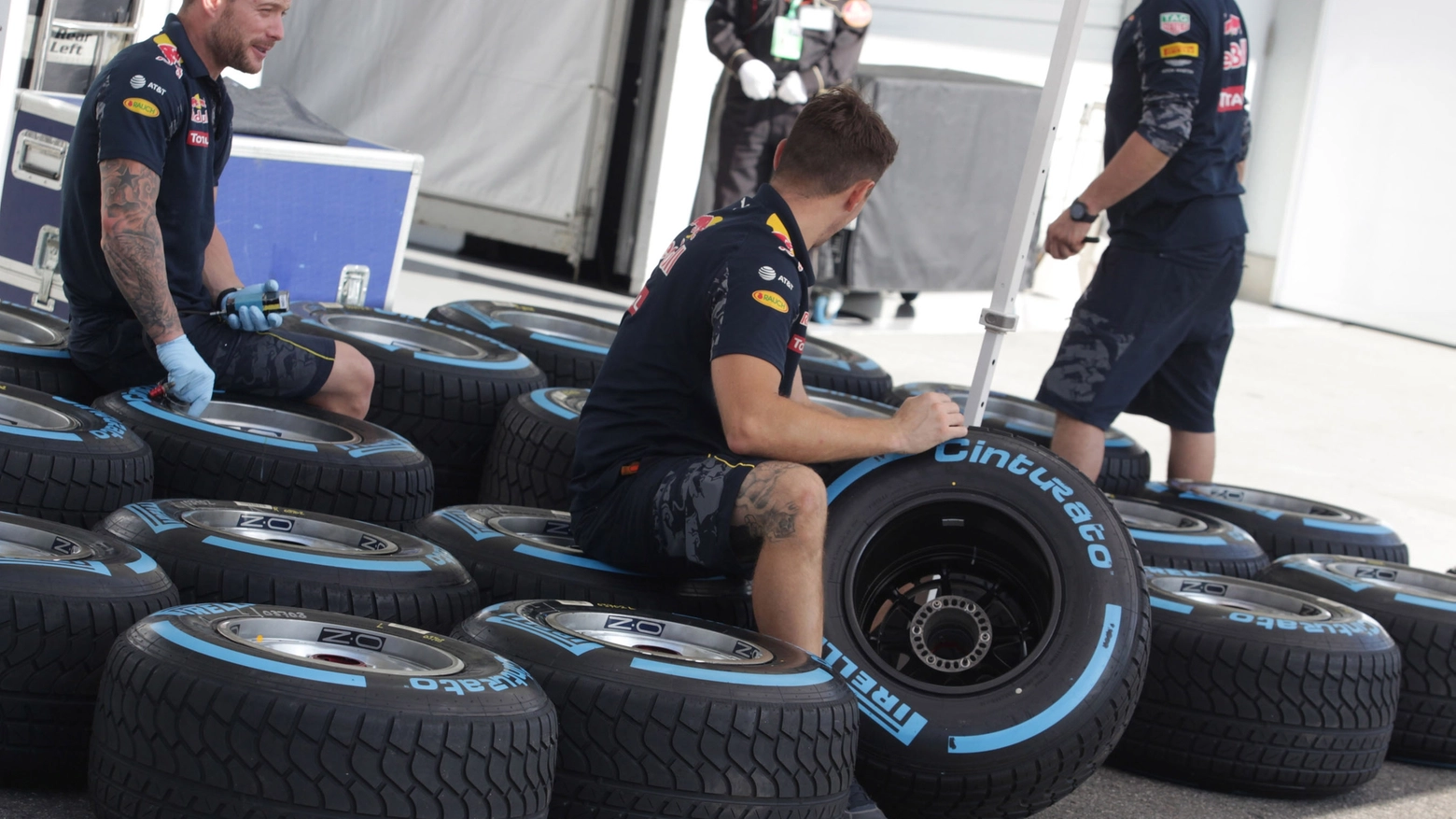 Red Bull Racing e i pneumatici Pirelli (LaPresse)