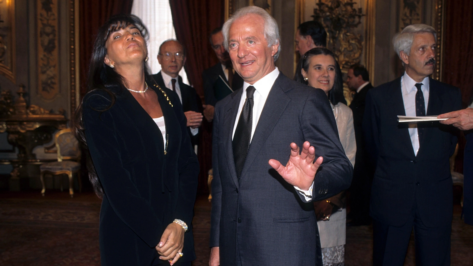 Leonardo Del Vecchio con Nicoletta Zampillo