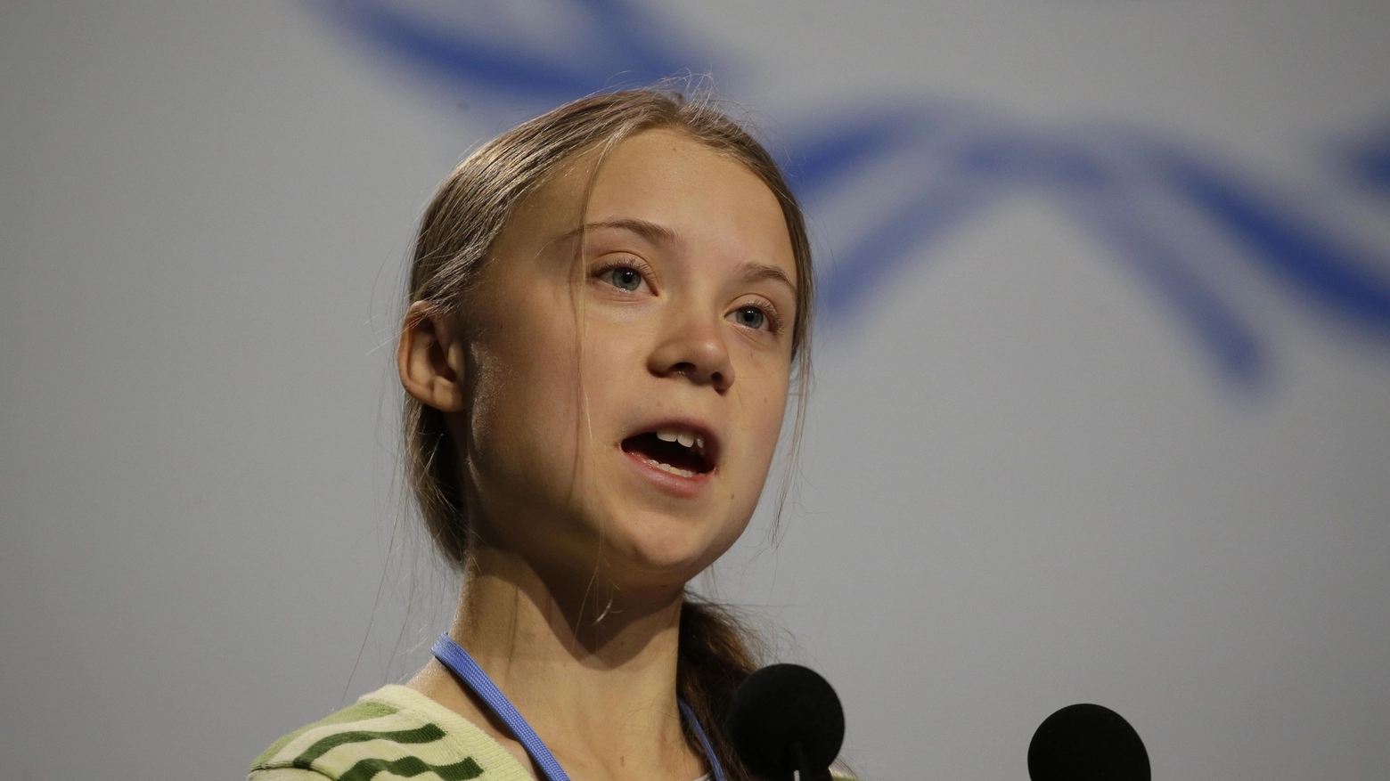 Greta Thunberg alla COP25 (Ansa)