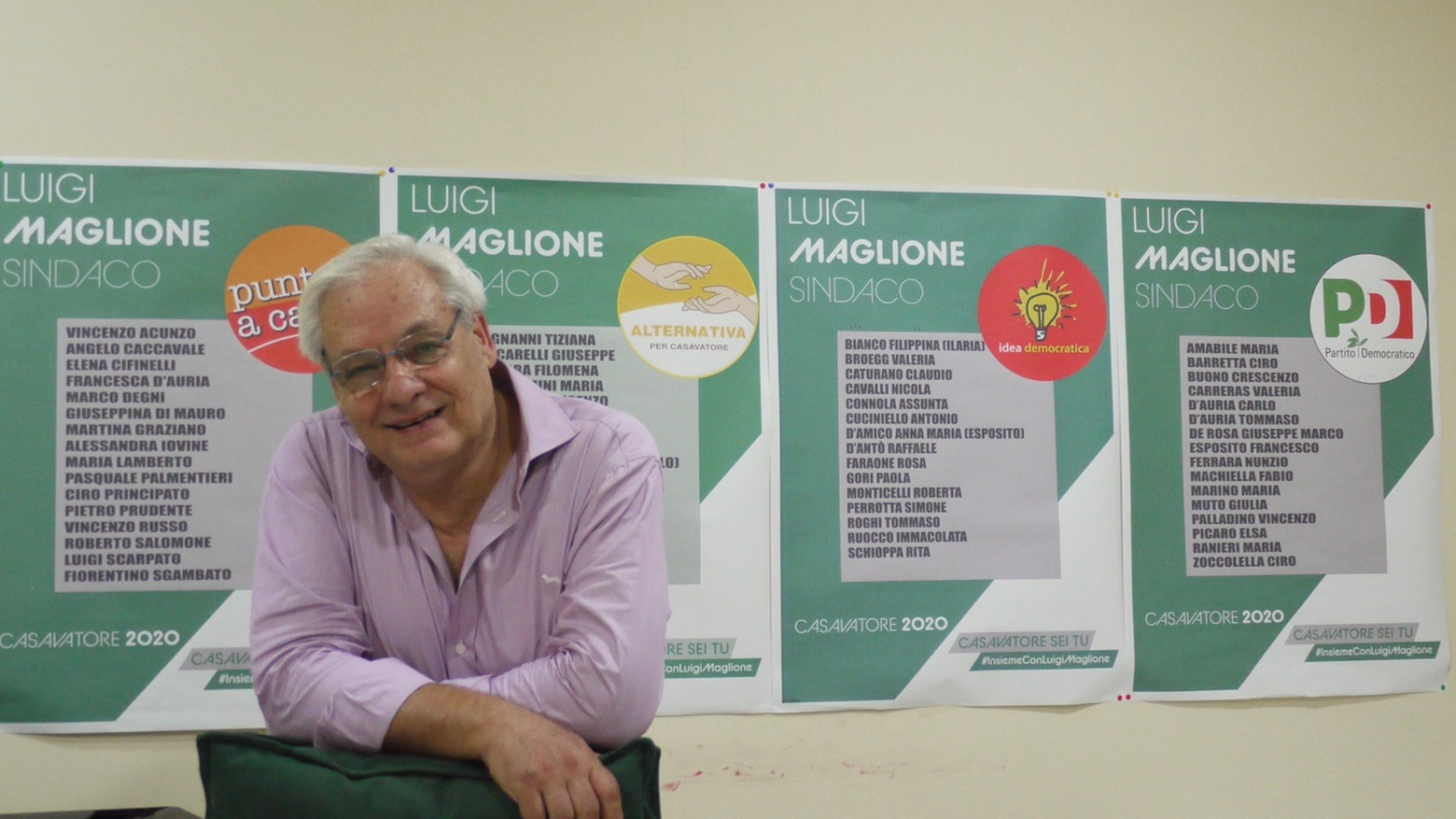 Luigi Maglione sindaco di Casavatore