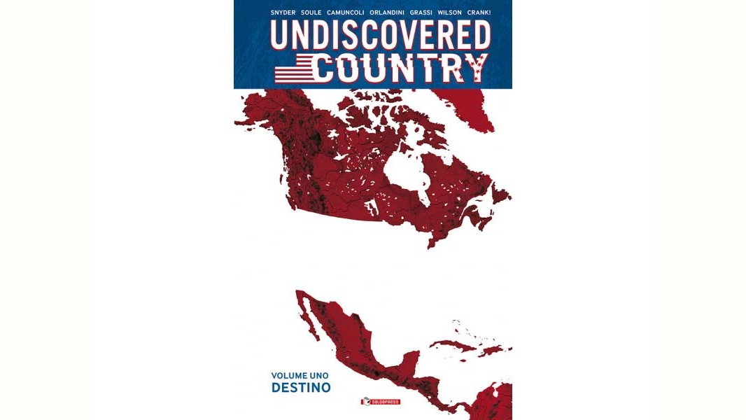La copertina di Undiscovered Country vol.1  (Saldapress)