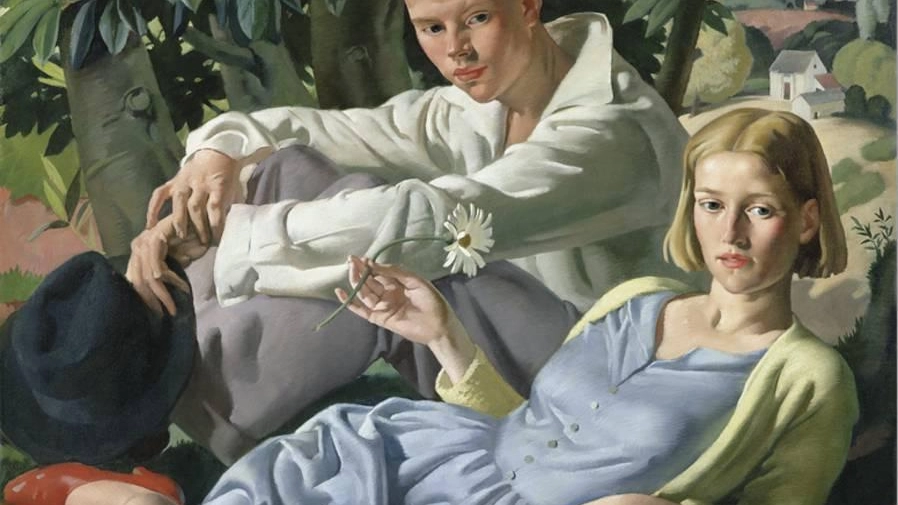 Amity, dipinto nel '33 da Bernard Fleetwood-Walker