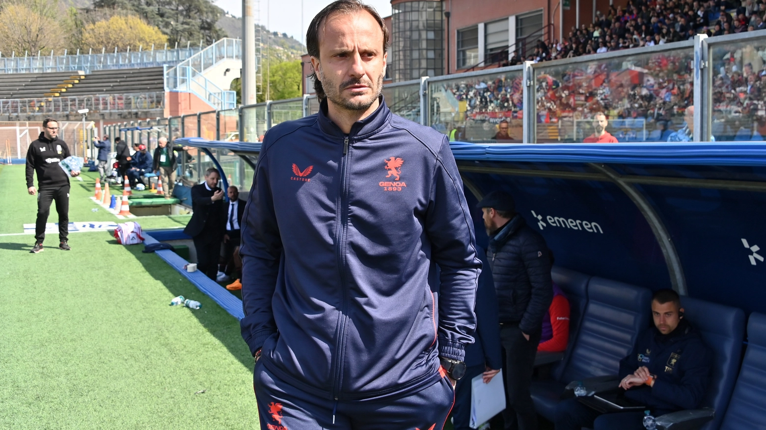 Alberto Gilardino, allenatore del Genoa