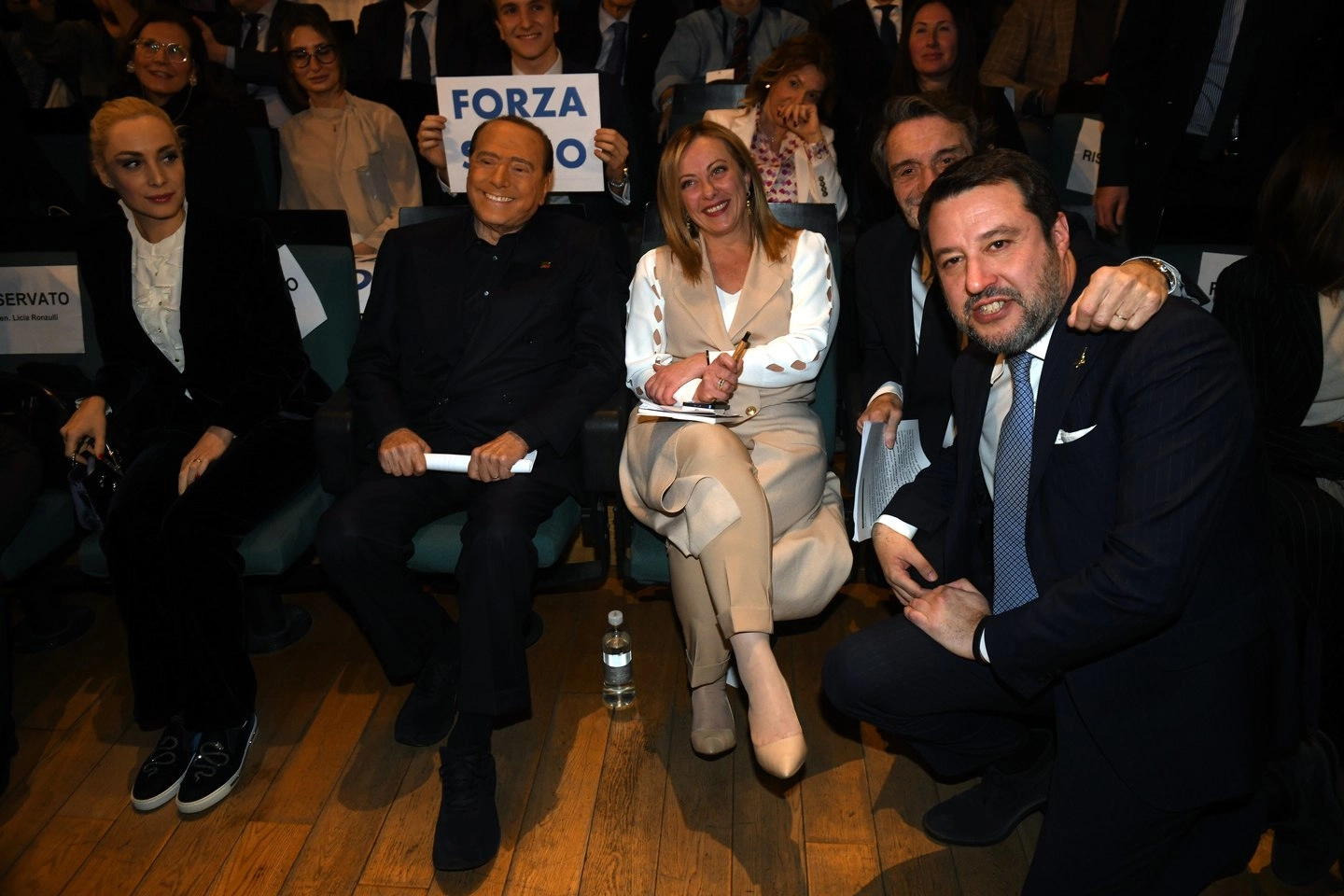 Giorgia Meloni e Matteo Salvini (ImagoEconomica)