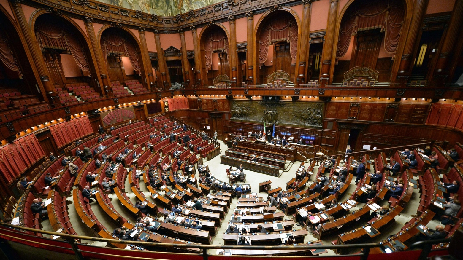 La Camera dei deputati (Ansa)