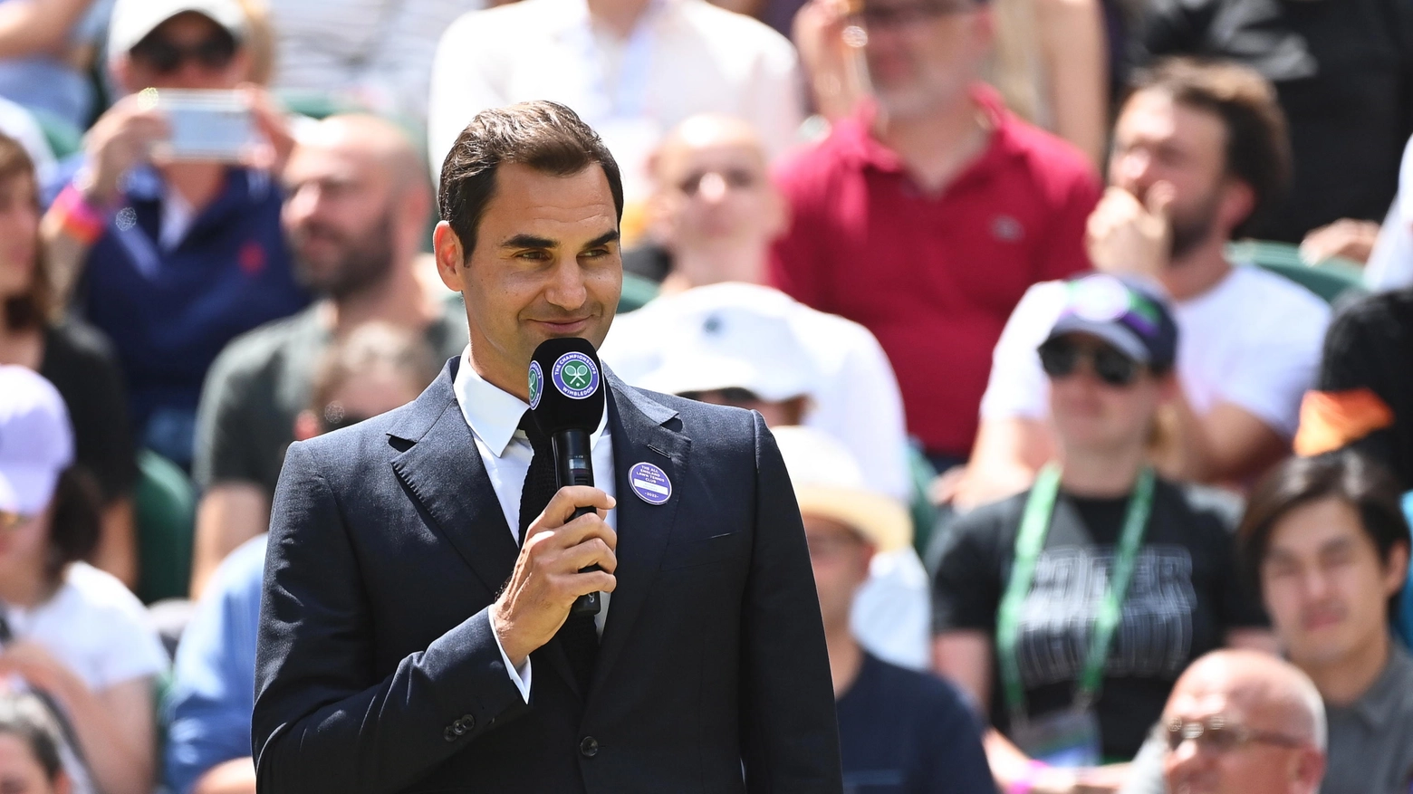 Roger Federer a Wimbledon