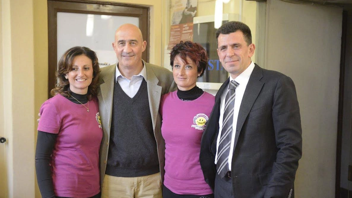 Cinzia Fascetti, Daniela Iori, Maurizio Damilano e Michele Passarelli Lio
