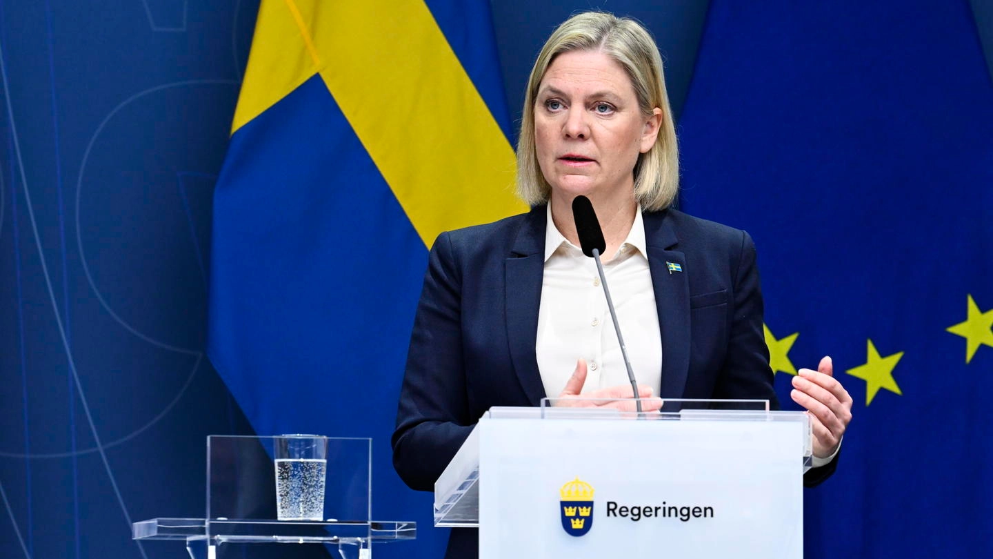La premier svedese Magdalena Andersson (Ansa)