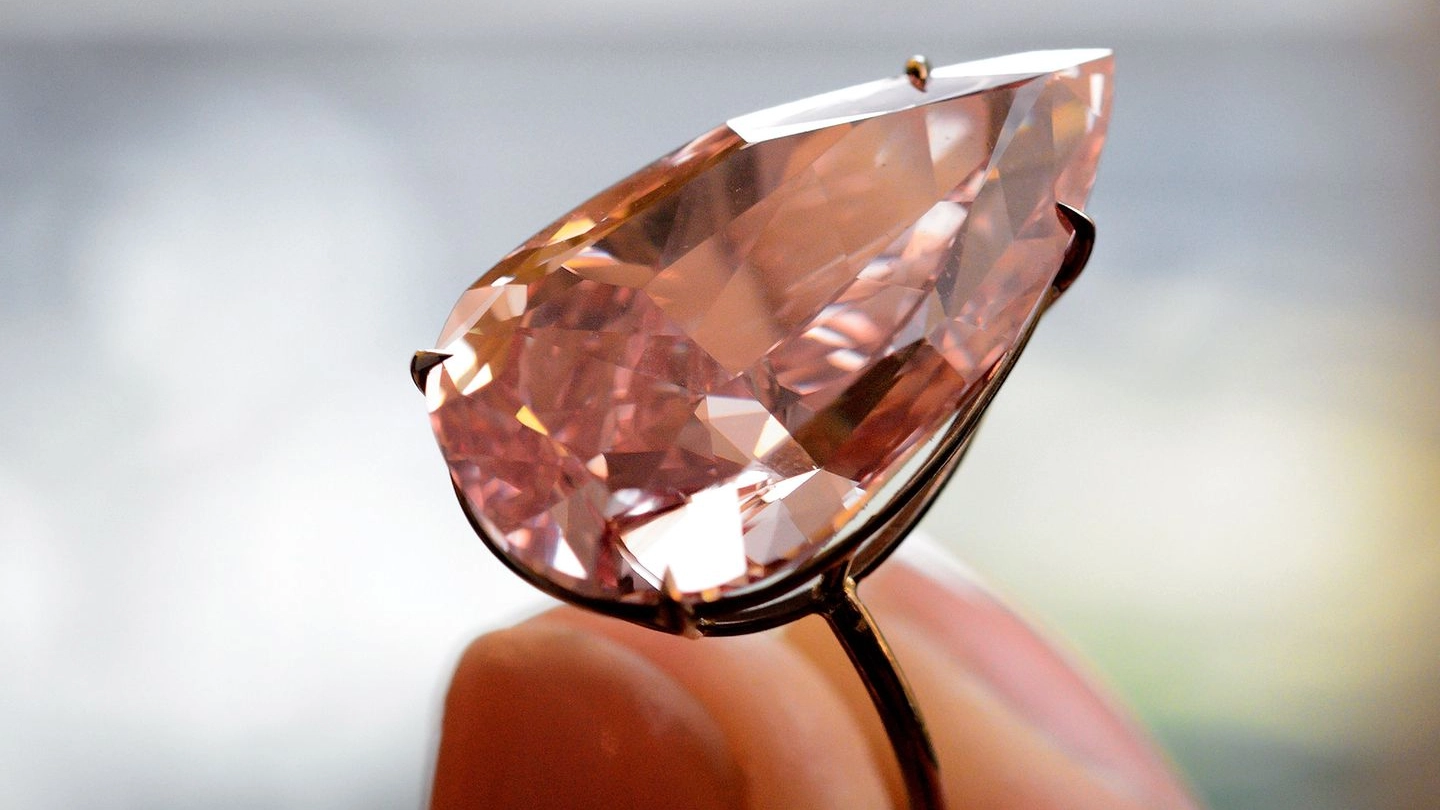 Il diamante rosa Unique Pink (AFP)