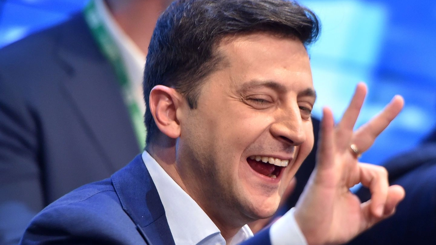 Volodymyr Zelensky, neo presidente dell'Ucraina (Lapresse)