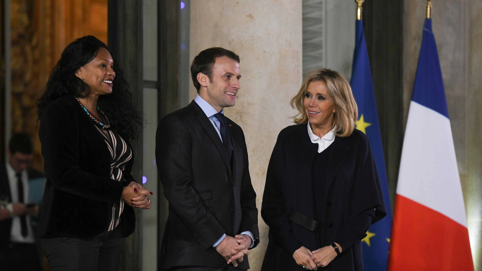 Emmanuel e Brigitte Macron (Lapresse)