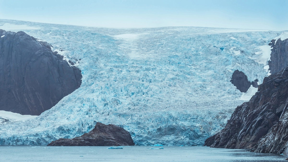 Un ghiacciaio in Groenlandia