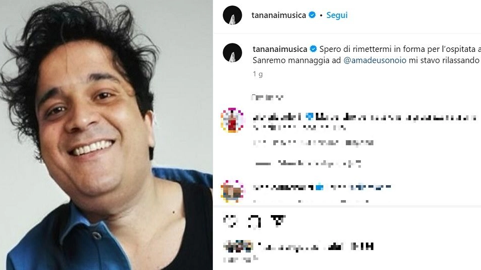 Il post di Tananai su Instagram che ha fatto discutere