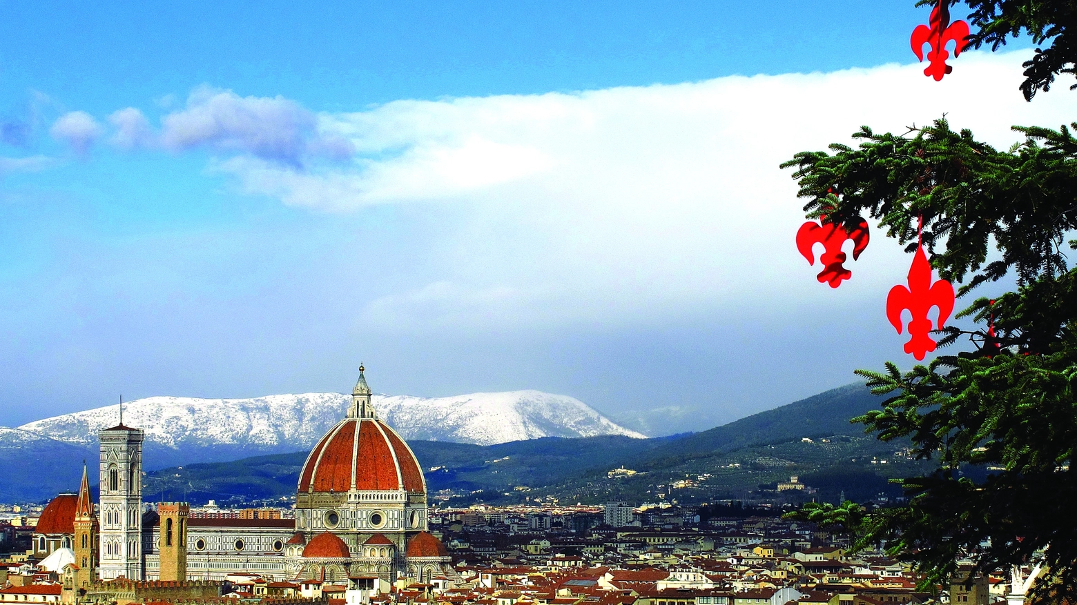 Firenze è una città magica durante le feste Natalizie