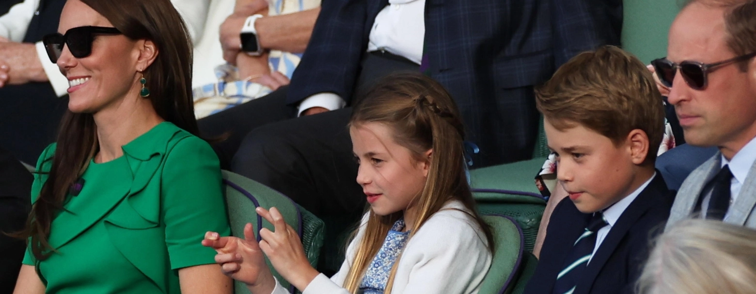 Wimbledon: il gesto scaramantico di Charlotte