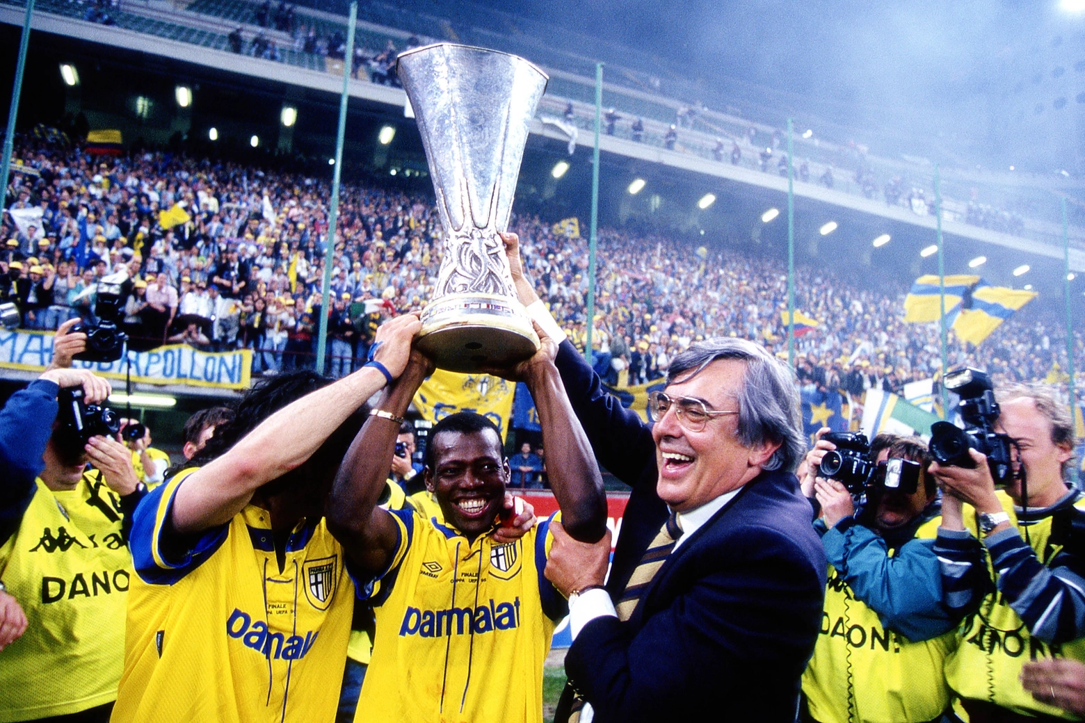 Finale Coppa Uefa Parma-Juventus a San Siro (1995)