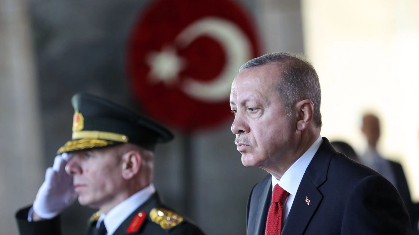  Recep Tayyip Erdogan, presidente turco (Lapresse)