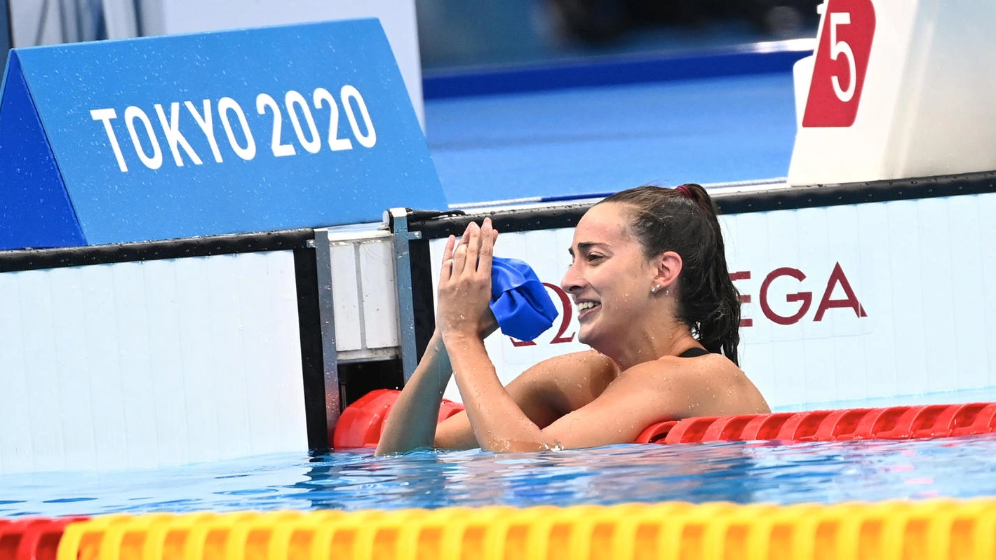 Giulia Terzi ha ottenuto l'oro nei 100 metri stile libero 