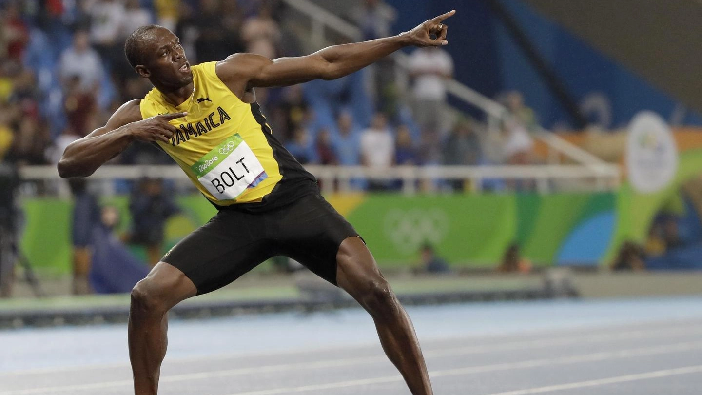 Usain Bolt ai Mondiali di atletica 2017 (Ansa)