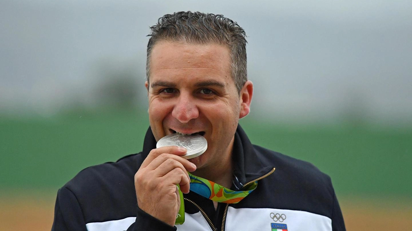 Olimpiadi - Marco Innocenti, argento a Rio 2016 (Ansa)
