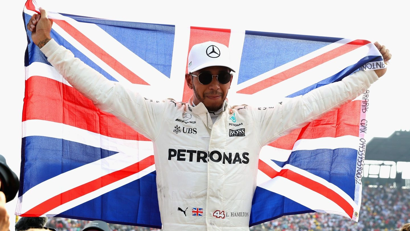 Lewis Hamilton vince il quarto Mondiale F1 (Afp)
