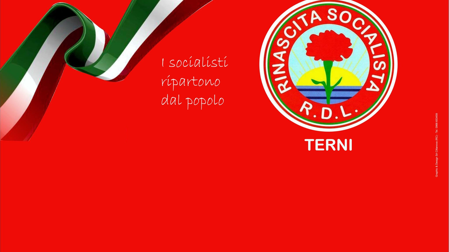 Anche in Umbria il nuovo partito politico Rinascita Socialista RDL
