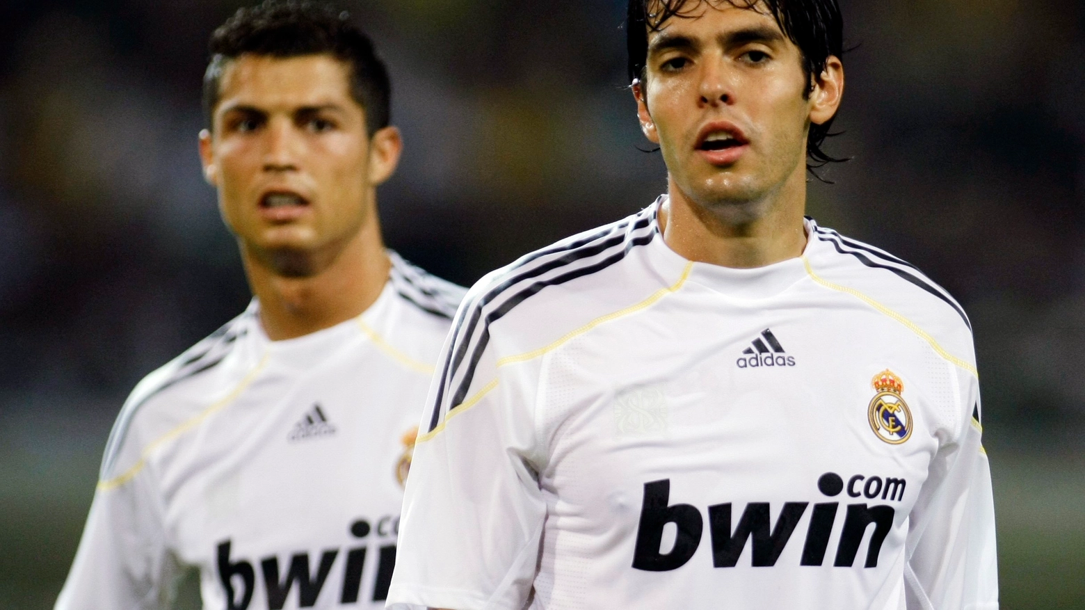 Kakà insieme a Cristiano Ronaldo ai tempi del Real Madrid (Reuters)