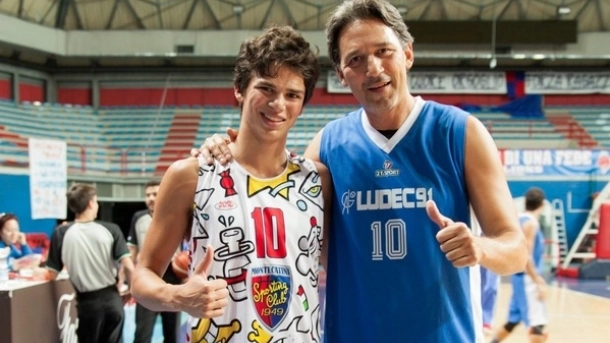 Mario Boni insieme al figlio Giacomo (foto Daniele Lenzi) 