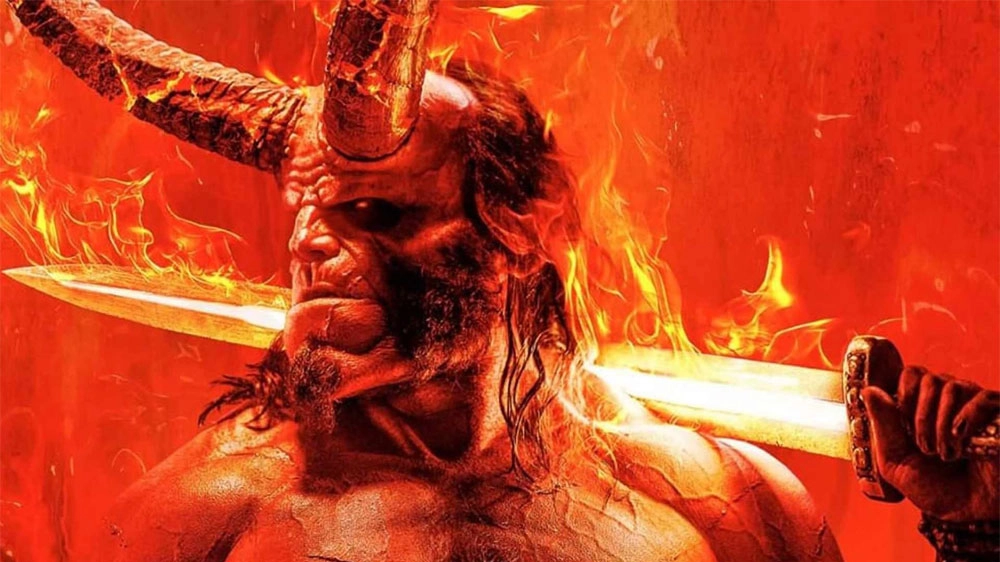 Un dettaglio del poster di 'Hellboy' – Foto: Lionsgate/Millennium Film/Dark Horse