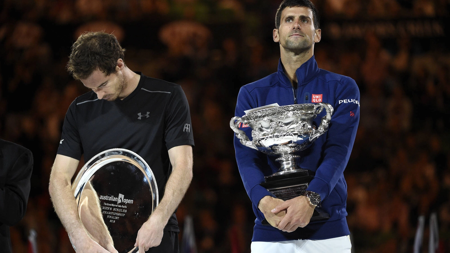 Nole Djokovic ancora campione, Murray poco ha potuto (Olycom)
