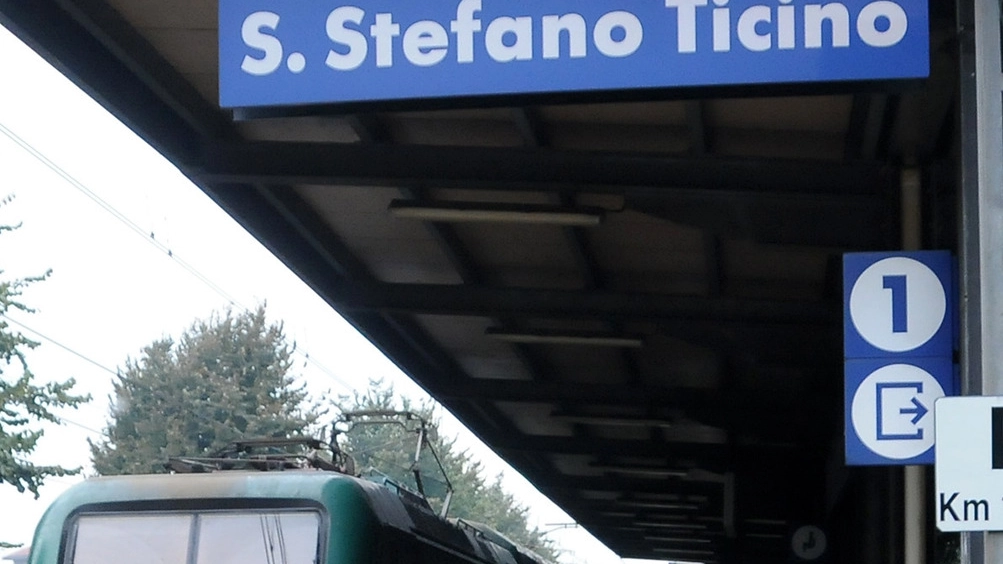 La stazione di Santo Stefano Ticino