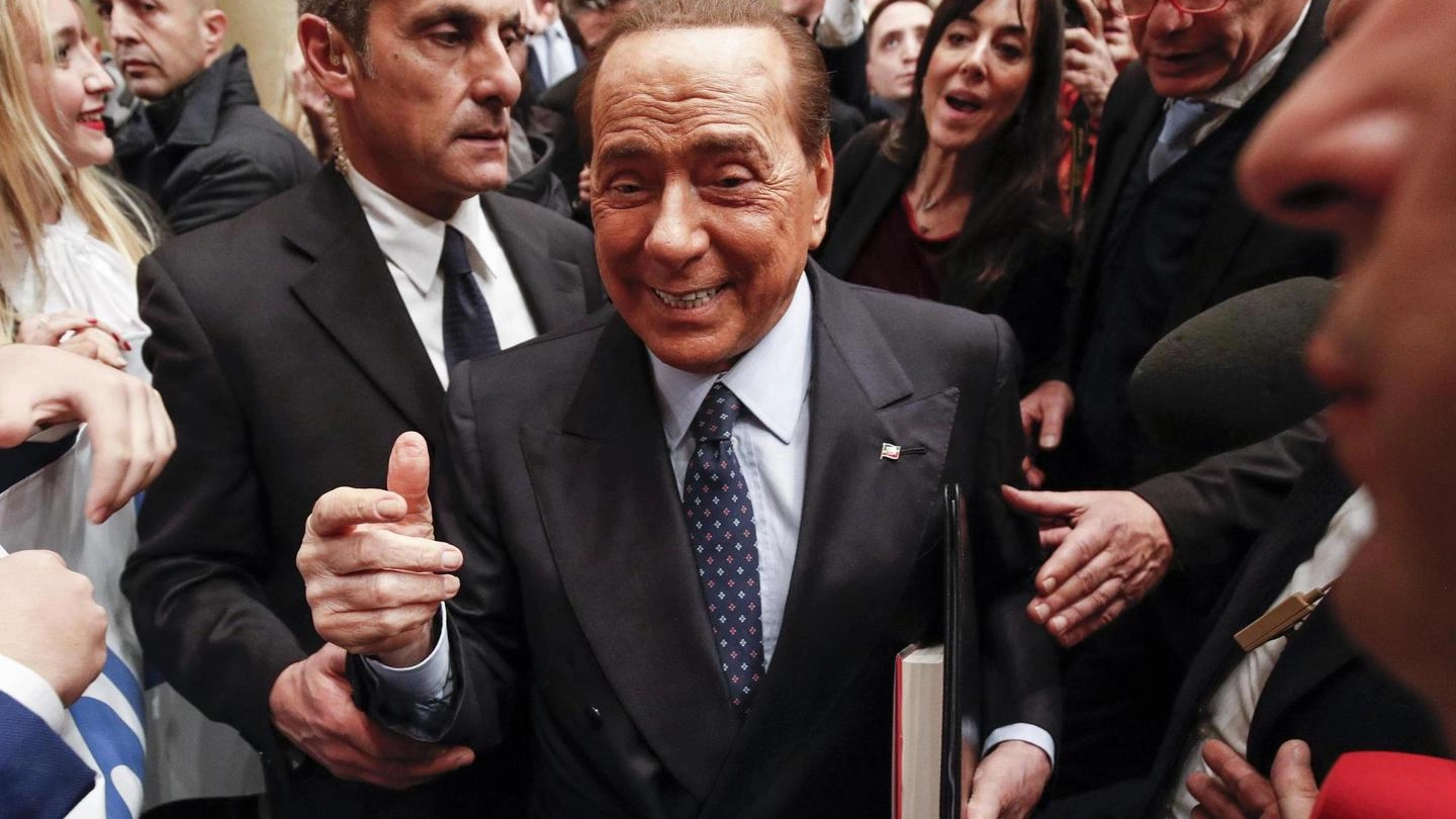 Silvio Berlusconi, leader di Forza Italia (Ansa)