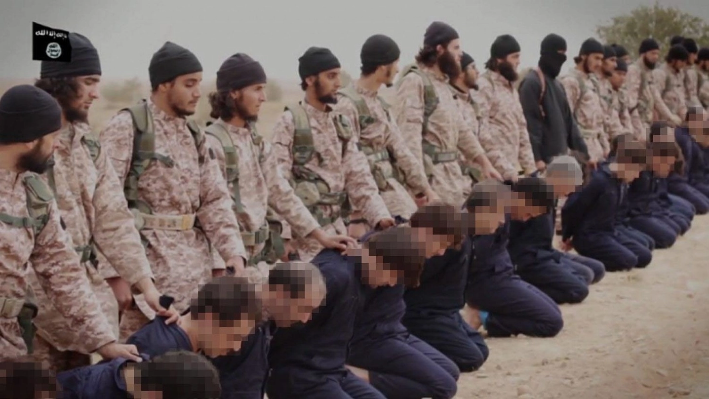 I boia dell'Isis giustiziano 15 soldati siriani (Olycom)